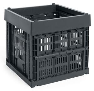 HAY Úložný box Colour Crate Cube, charcoal