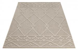Ayyildiz koberce Kusový koberec Patara 4955 Beige – na von aj na doma - 80x150 cm