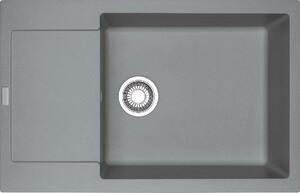 Franke Maris - Fragranitový drez MRG 611-78 BB, 780x500 mm, sivý kameň 114.0363.221