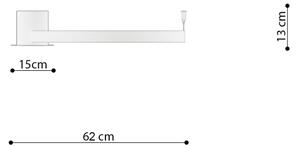 Thoro TH.223 - LED stropné svietidlo RIO LED/30W/230V CRI 98 4000K priemer 55 cm zlaté
