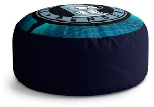 Sablio Taburet Circle Futurama Bender Štvrtá dimenzia: 38x48 cm