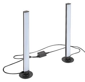 Rabalux 76014 - SADA 2x LED RGB Stmievateľná stolná lampa PACO LED/5W/5V