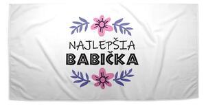 Sablio Uterák Najlepšia babička - 30x50 cm