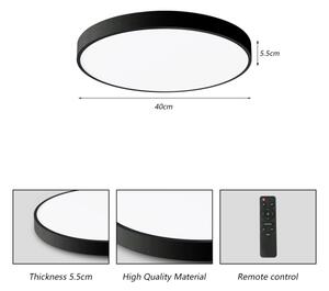 Brilagi-LED Stmievateľné svietidlo POOL SMART LED/48W/230V 40 cm Wi-Fi Tuya+DO čierne