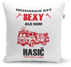 Sablio Vankúš Neznášam byť sexy, ale som hasič: 40x40 cm
