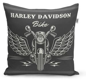 Sablio Vankúš Harley-Davidson S krídlami - 40x40 cm
