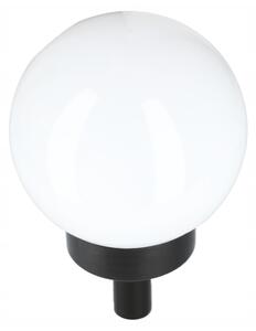 LED solárna lampa LED/1,2 V 6500 K 200 mAh pr. 10 cm IP44 biela/čierna