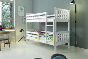 Interbeds Poschodová posteľ Carino 160x80 biela + matrace