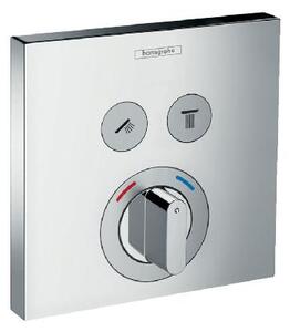 Hansgrohe Shower Select - Batéria pod omietku na 2 spotrebiče, chróm 15768000