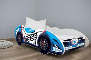 TOP BEDS Detská auto posteľ F1 140cm x 70cm - RACE