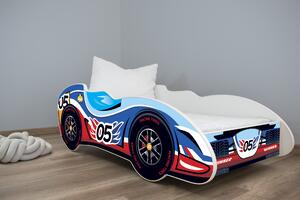 TOP BEDS Detská auto posteľ F1 140cm x 70cm - 05