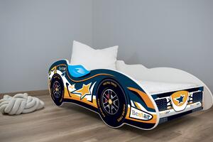 TOP BEDS Detská auto posteľ F1 140cm x 70cm - BESTAR