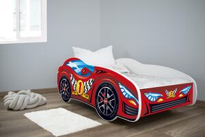 TOP BEDS Detská auto posteľ Racing Cars 160cm x 80cm - TOP CAR