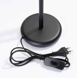 Sollux SL.1469 - Stolná lampa PASTELO 1xG9/8W/230V čierna