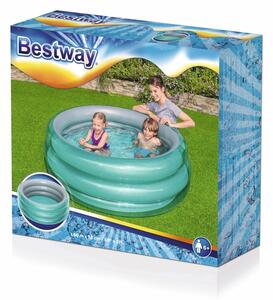 Bestway Nafukovací detský bazénik 150cm x 53cm modro-sivý 51041