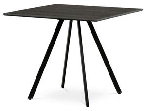 Jedálenský stôl HT-R5190 sivý dub / čierny