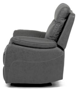 Polohovacie kreslo sivé, elektrické TV-4094 GREY3