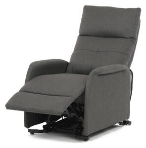 Polohovacie kreslo sivé, elektrické TV-5482 GREY2