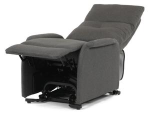 Polohovacie kreslo sivé, elektrické TV-5482 GREY2