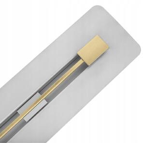 Odtokový žľab Rea Neo Ultra Slim Pro Gold Brush 60