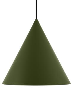 Závesné svietidlo na lanku ETNA II 1xE27/15W/230V pr. 25 cm zelené