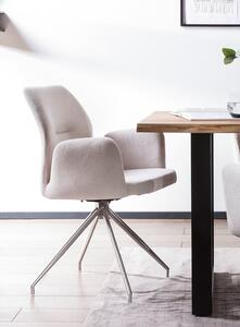 Jedálenská stolička sivá