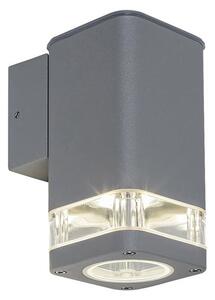 Vonkajšie nástenné svietidlo IP44, 1 x GU10