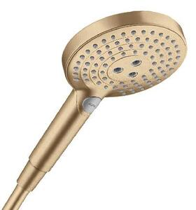 Hansgrohe Raindance Select S - Sprchová hlavica 120, 3 prúdy, EcoSmart, kefovaný bronz 26531140