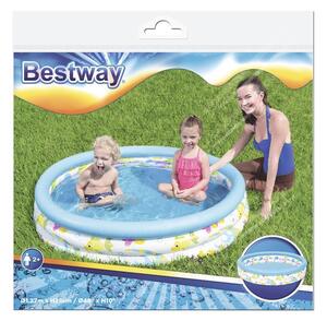 Bestway Nafukovací bazén pre deti Ryby 122 x 25 cm Bestway 51009