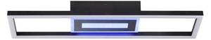 Brilliant-LED RGBW stmievateľné stropné svietidlo BESSON LED/20W/230V 3000-6500K čierne+ DO