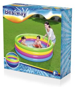 Bestway Nafukovací bazén pre deti Dúha 157 x 46 cm Bestway 51117