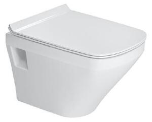 Duravit DuraStyle - Závesné WC, doska SoftClose, Rimless, alpská biela 45710900A1