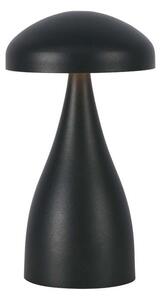 Čierna LED stolná nabíjacia lampa 220mm 1W – LED lampy a lampičky > Stolové LED lampičky