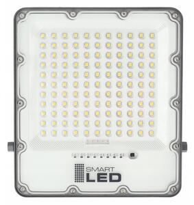 LED stmievateľný solárny reflektor LED/150W/3,2V 5000K 15000 mAh IP65 čierny + diaľkové ovládanie