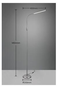 Trio Reality TR47641111 LED stojacia lampa TORO | 5W integrovaný LED zdroj | 700lm | 3000+4000+5000K