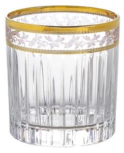 BOHEMIA PRESTIGE DORATO POHÁR NA WHISKY 360ML SADA 6 KS