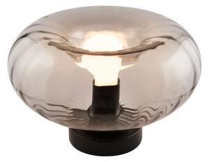 Osram - Stolová lampa DECOR SMOKE 1xE27/12W/230V čierna/dymovošedá