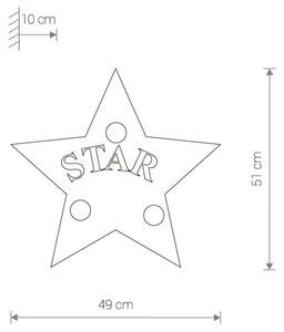 Detské nástenné svietidlo Nowodvorski TOY-STAR 9293