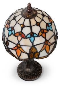 Brilagi - Tiffany vitrážová stolná lampa MIRABELLA 1xE27/60W/230V