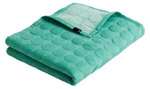 HAY Prehoz na posteľ Mega Dot (Organic), Sea Green, 195 x 245