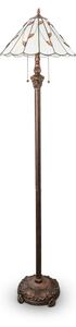 Brilagi - Tiffany vitrážová stojacia lampa FOLIA 2xE27/60W/230V
