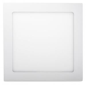 Biely vstavaný LED panel hranatý 300 x 300mm 24W Economy Farba svetla Studená biela – LED panely > Vstavané LED panely