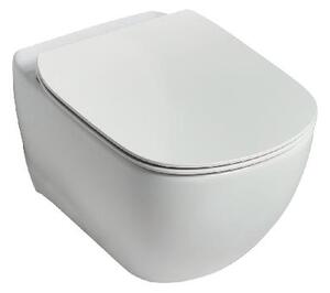 Ideal Standard Tesi - Závesné WC s doskou SoftClose, AquaBlade, matná biela T3546V1