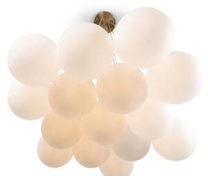 Brilagi - Luster na lanku GLOBE 15xE14/15W/230V biely