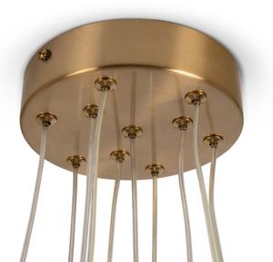 Brilagi - Závesný luster na lankách GLOBE 10xE14/15W/230V biely