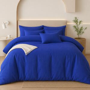 Didatex TMAVOMODRÉ bavlnené obliečky DeLuxe Obsah balenia: Štandardný rozmer 1x 140x200 + 1x 70x90