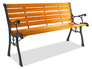 Aga Záhradná lavica MR2047 125x52x73 cm