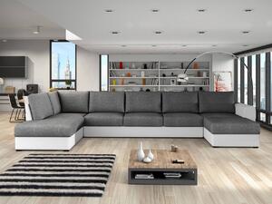 Mirjan24 Sedacia súprava Szafran Large, Dostupné poťahy: ekokoža Soft 017 + Lux 06, Strana: Ľavá - U 5902928177022