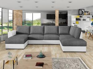 Mirjan24 Sedacia súprava Szafran, Dostupné poťahy: ekokoža Soft 017 + Lux 06, Strana: pravá Mirjan24 5902928175592