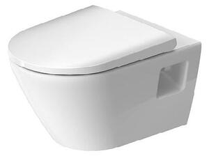 Duravit D-Neo - Závesné WC s doskou SoftClose, Rimless, biela 45780900A1